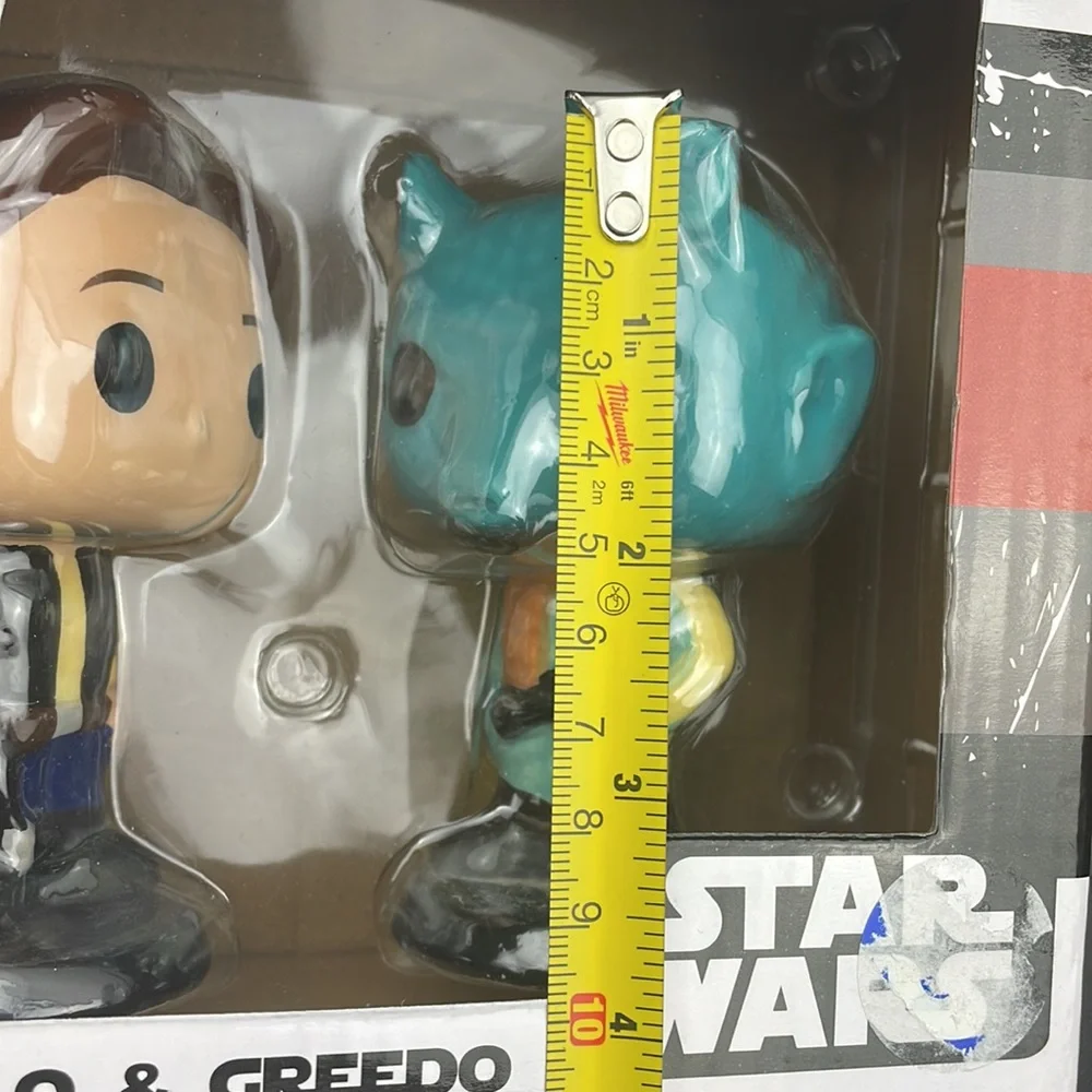 Pop! Home -~STAR WARS~ Salt & Pepper Shakers - Han Solo & Greedo 4”